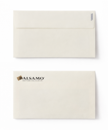 Letter envelopes with logo